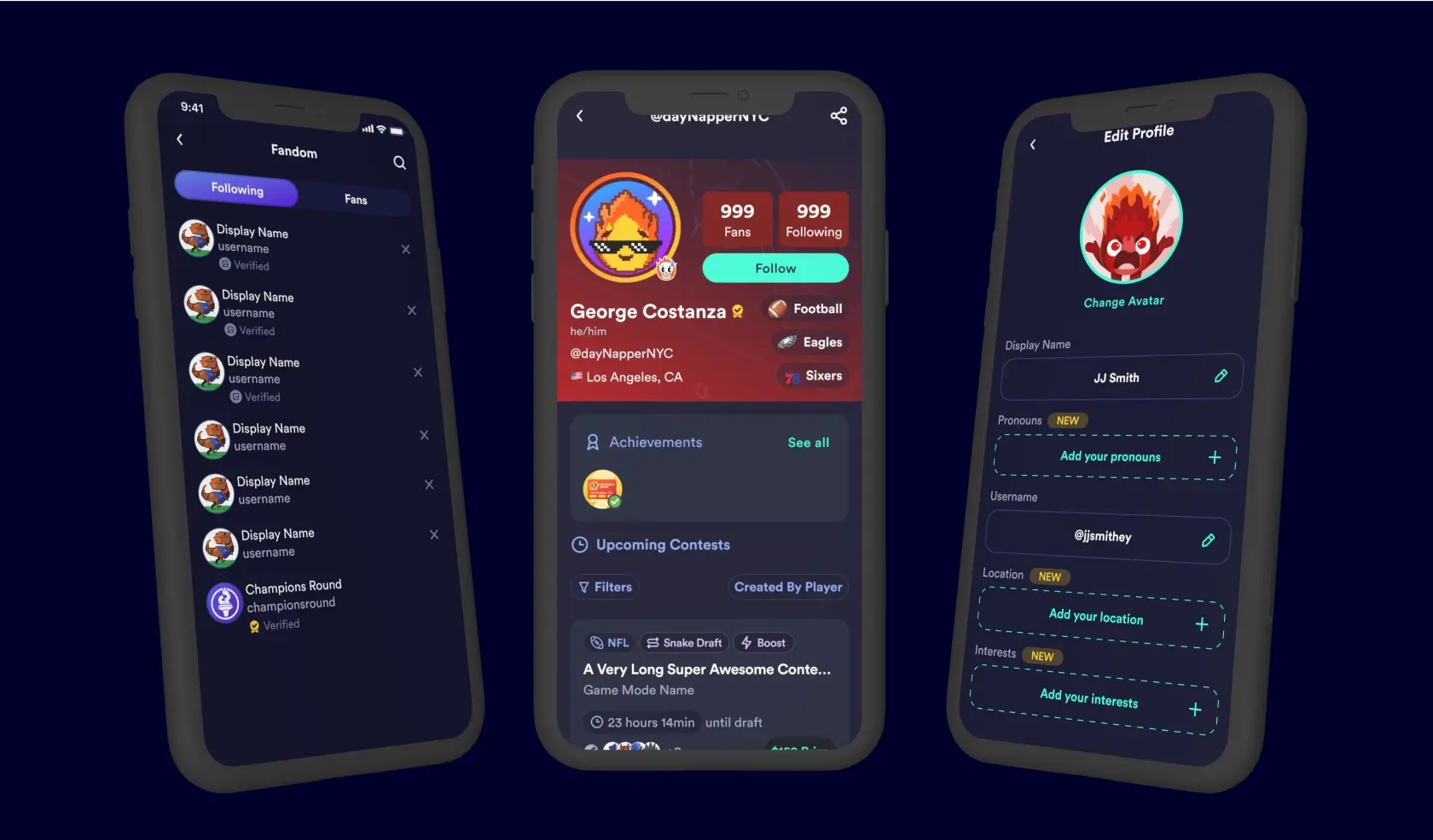Collect achievements, streaks, and prizes to decorate your profile and impress your friends with your accomplishments!